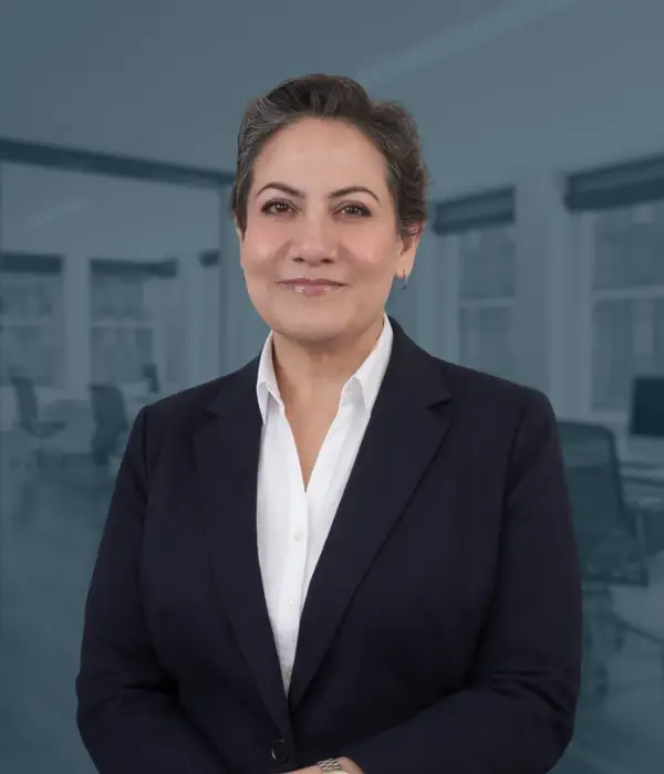 Helping Hands executive team member overseeing commercial cleaning services